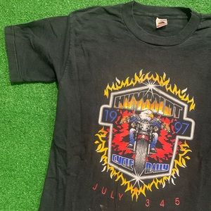 Vintage Biker Eagle Harley Davidson Sturgis T